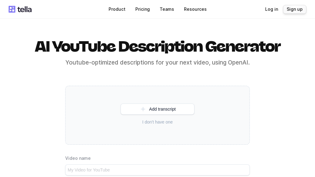 ai-youtube-description-generator