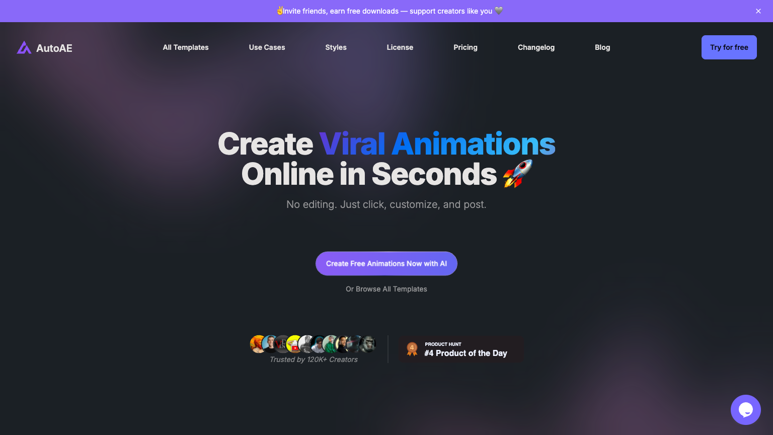AutoAE - AI Video Generation Tool