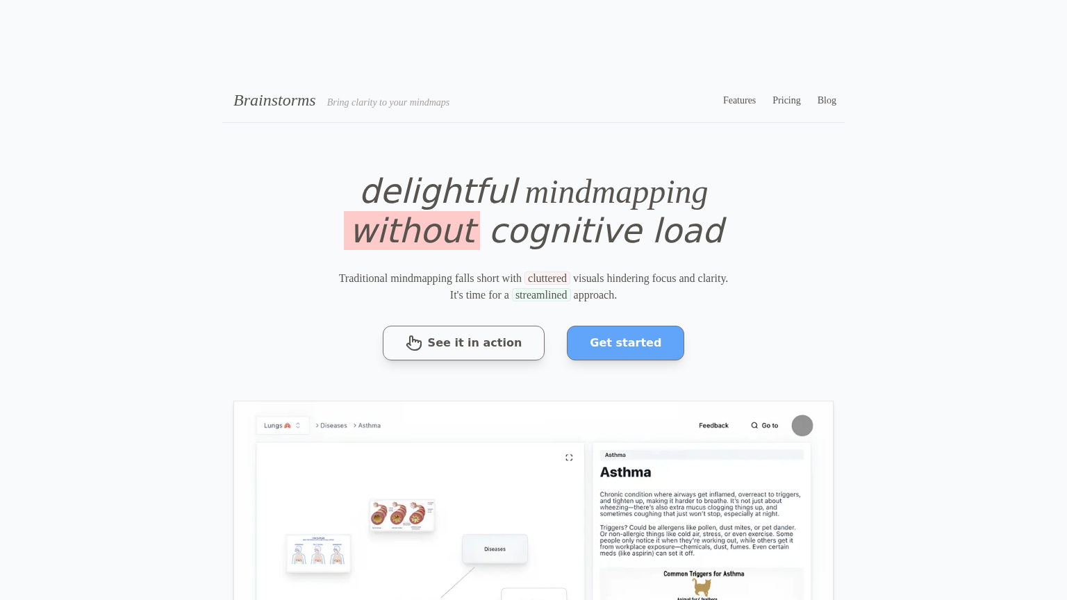 Brainstorms: review, pricing, features and product details