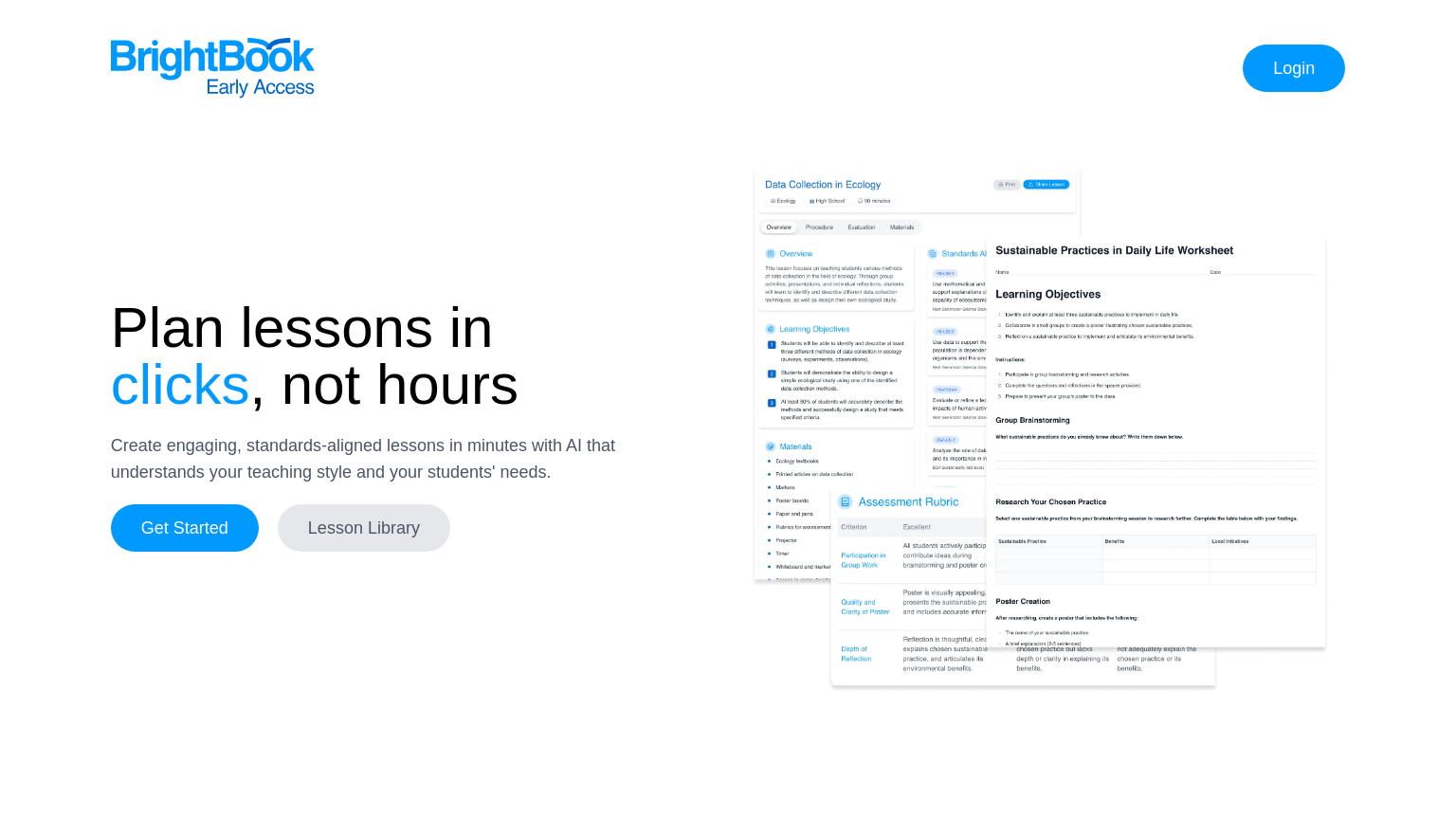 BrightBook - AI Education Tool