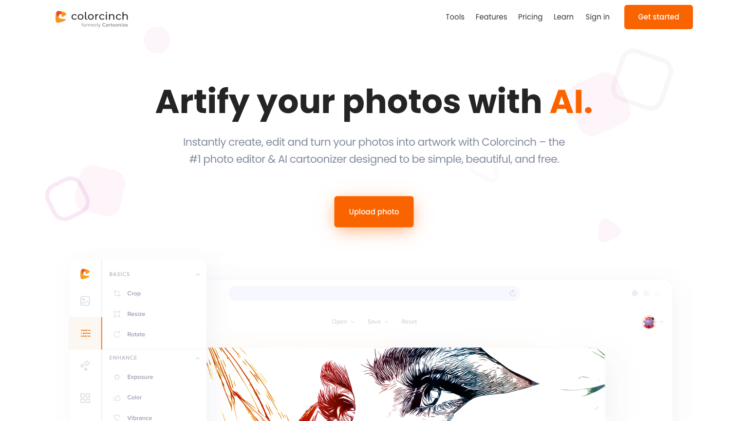Color Cinch Colorcinch - AI Image Editing Tool