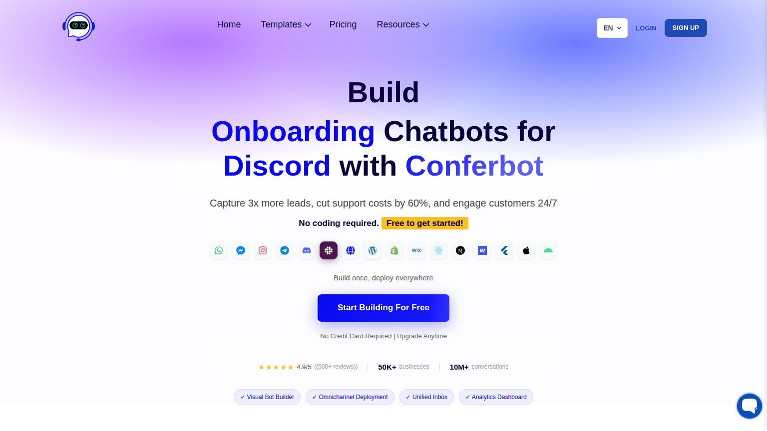 Conferbot - AI Chatbot Builder Tool