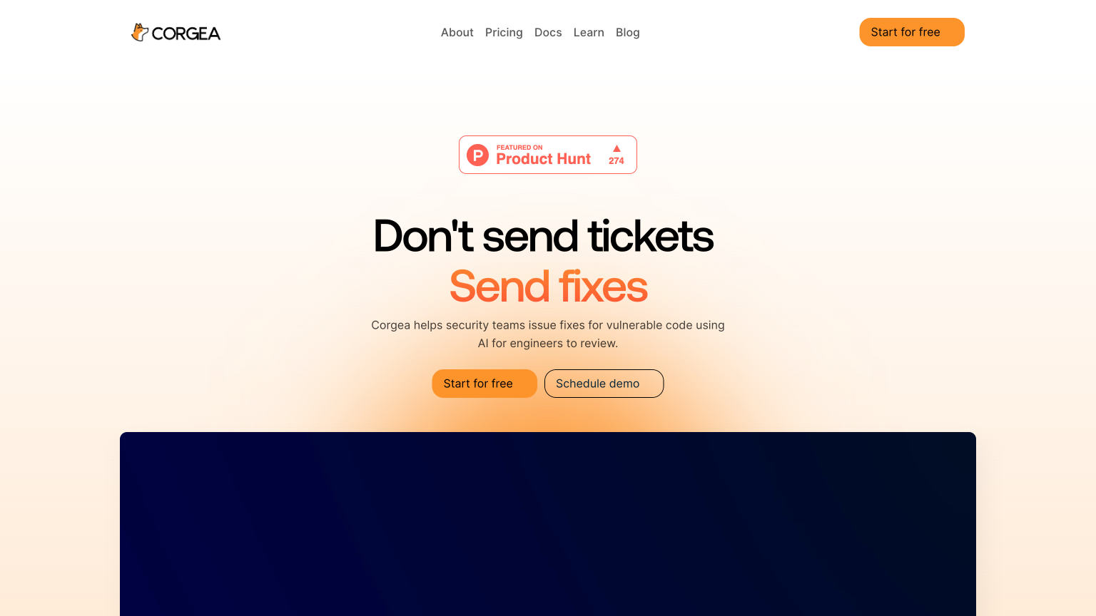 Corgea - AI Code Debugging Tool