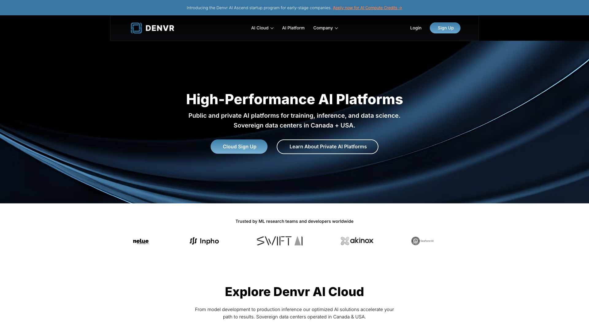 Denvr AI Cloud - AI Assistant Tool
