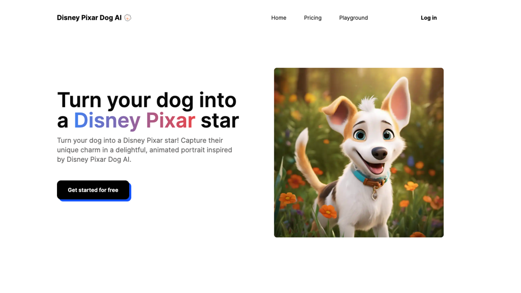 Disney Pixar Dog AI