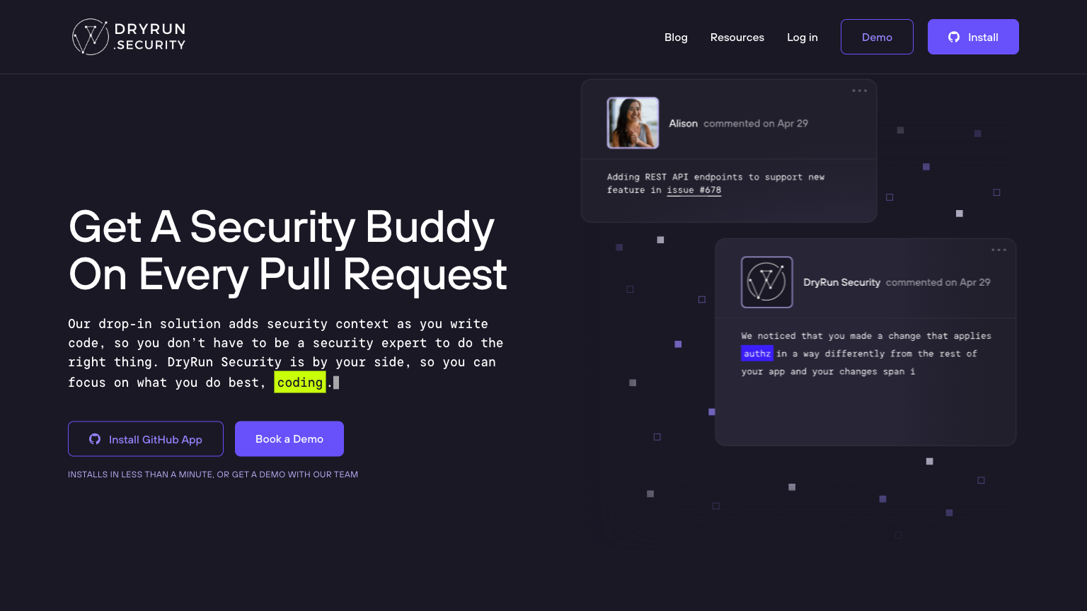 DryRun Security - AI Security And Privacy Tool