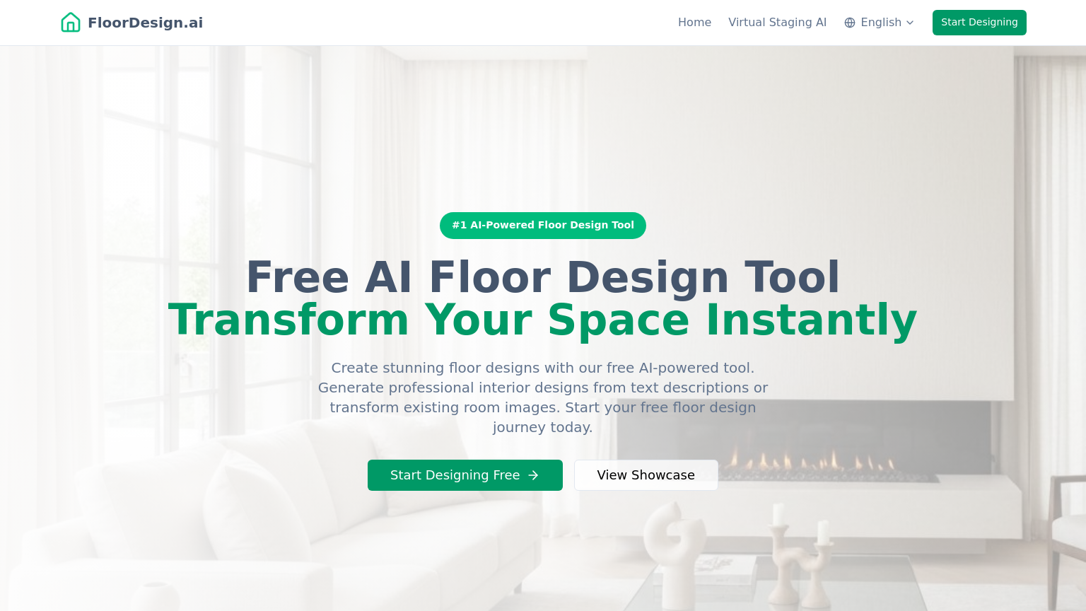 FloorDesign - AI Interior Design Tool