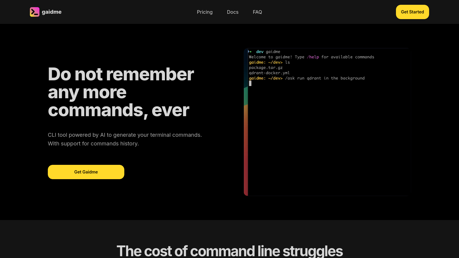 GaidMe - AI Developer Tool