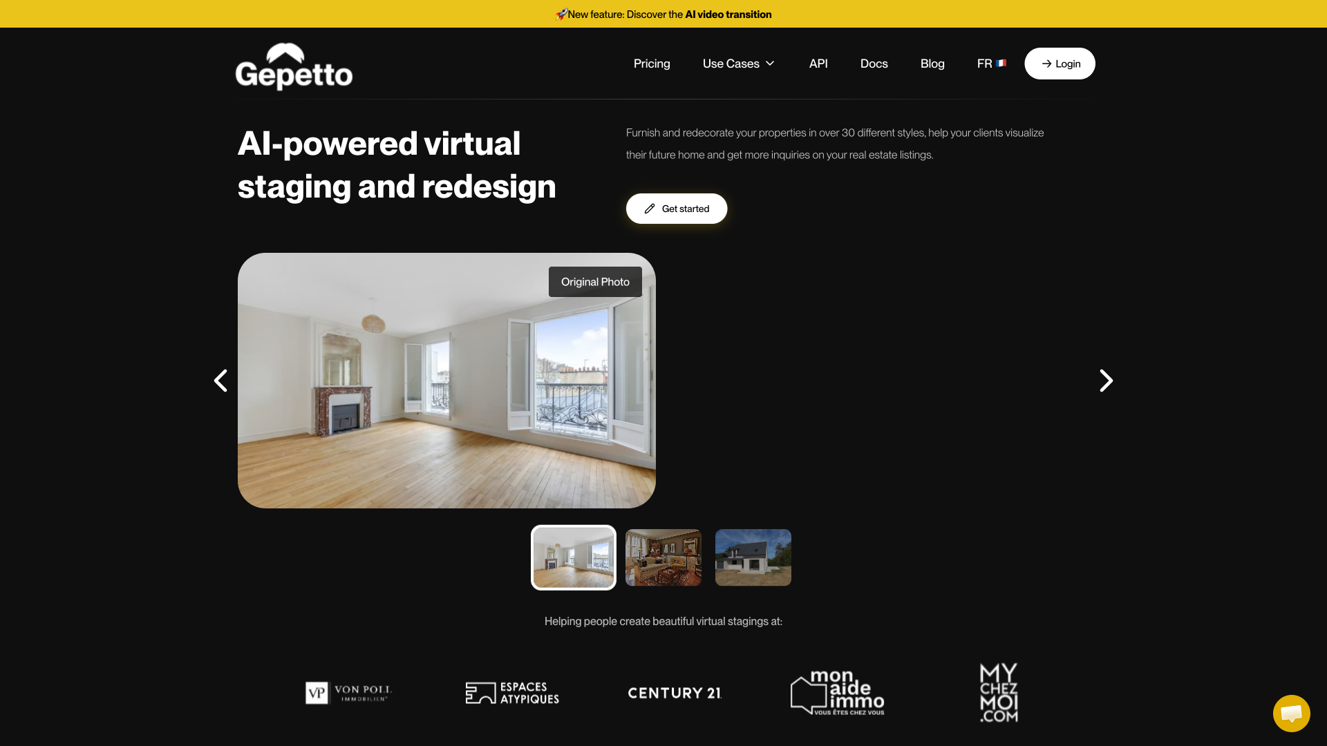 Gepetto - AI Interior Design Tool