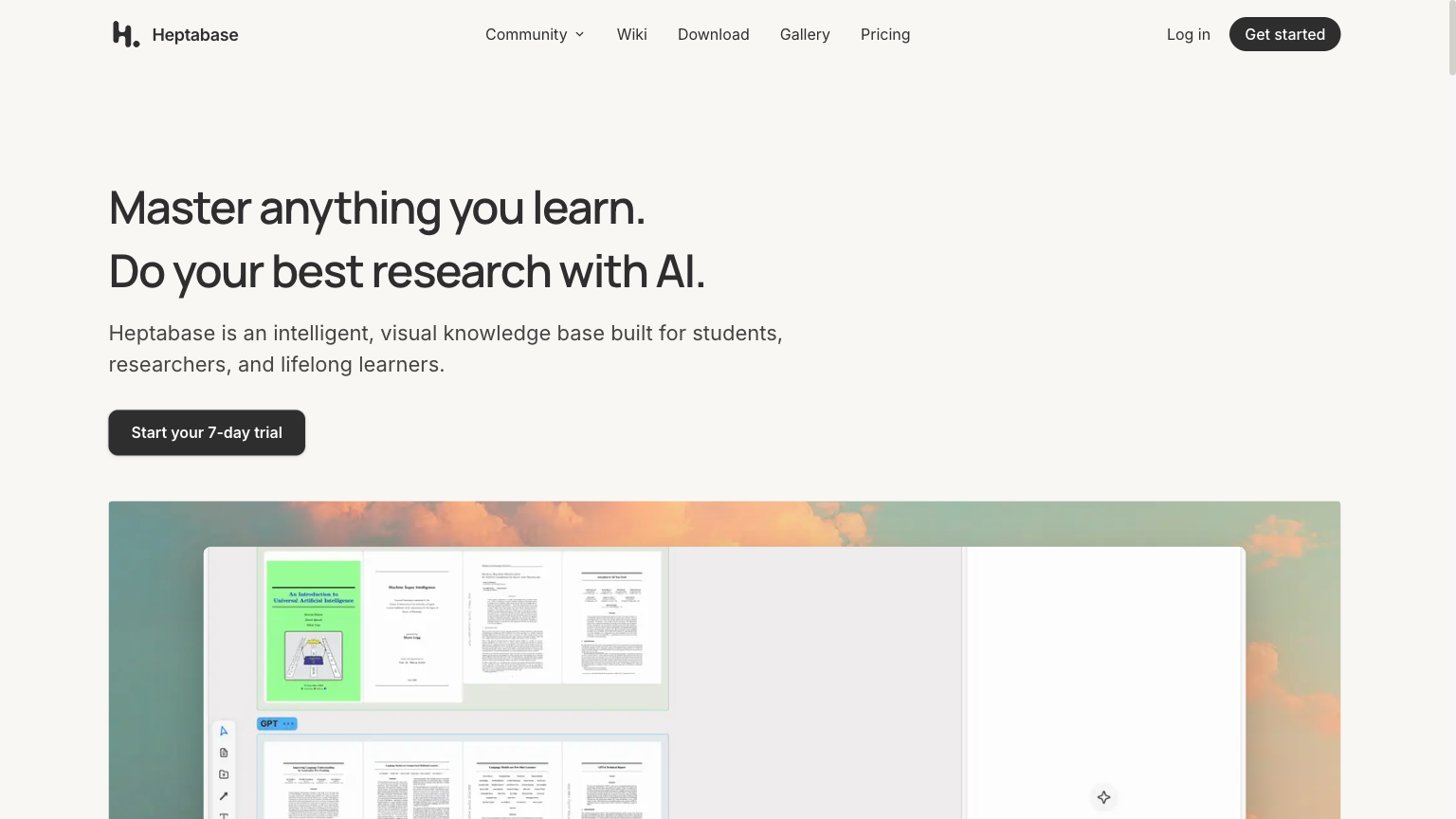 Heptabase - AI Note Taking Tool