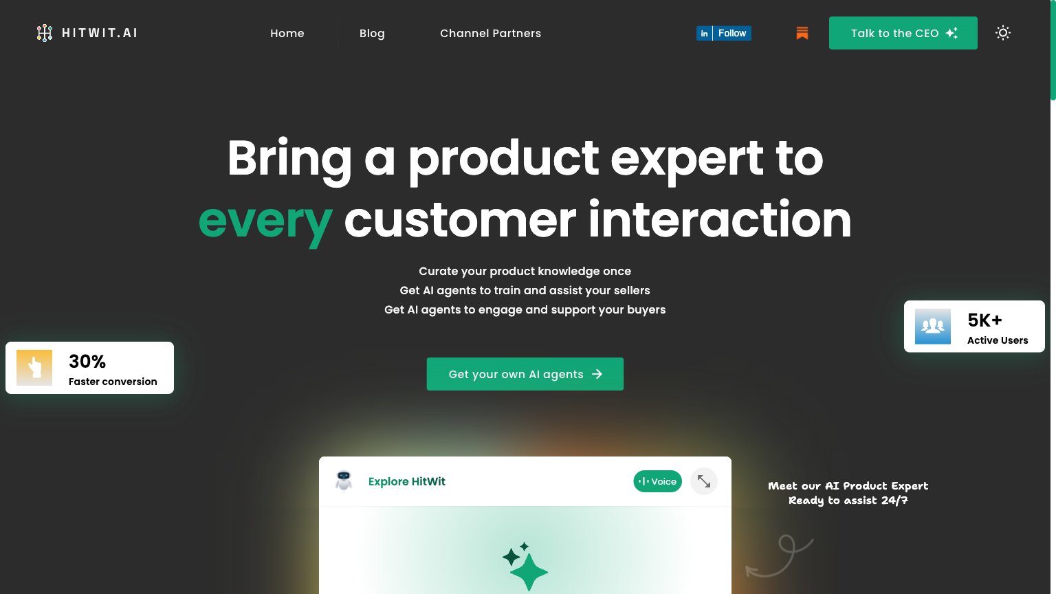 Bitwit Webite HitWit - AI Agents Tool