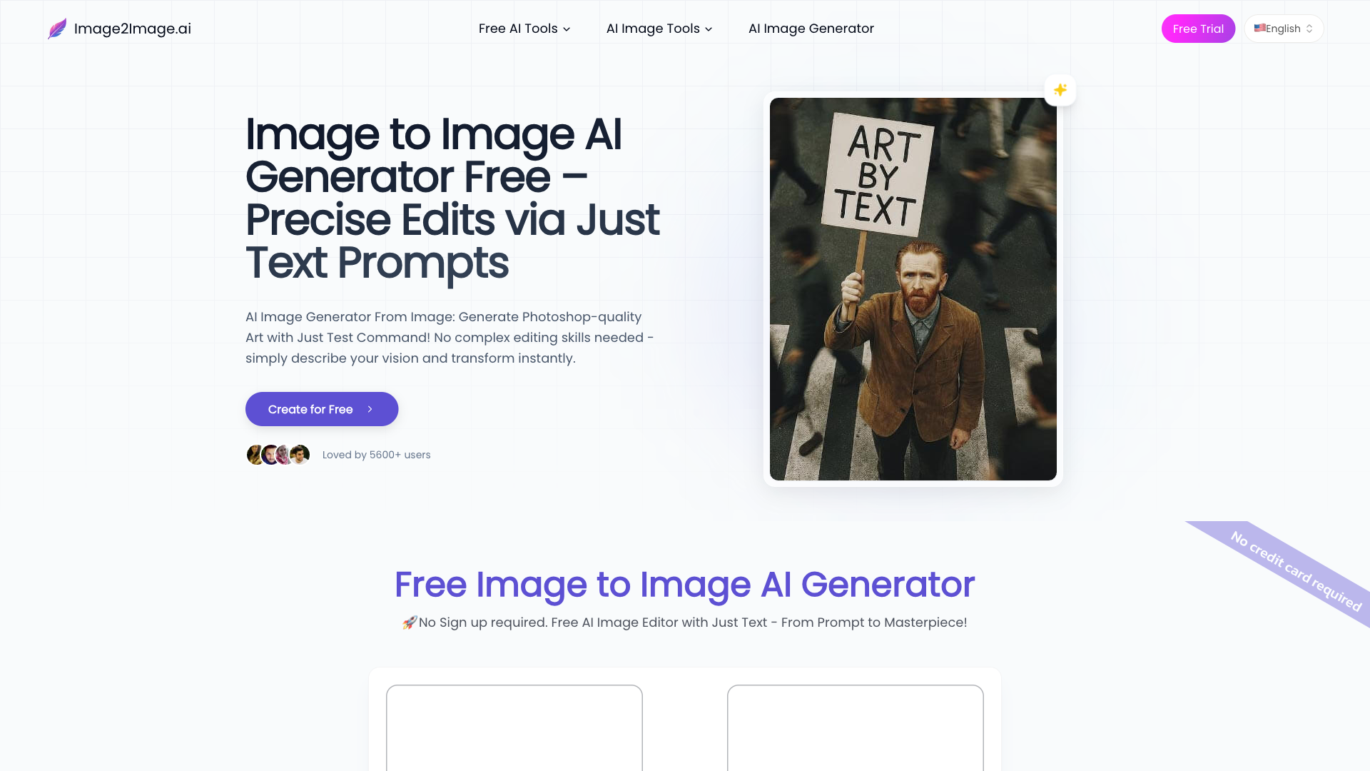 Image to Image AI - AI Image Editing Tool