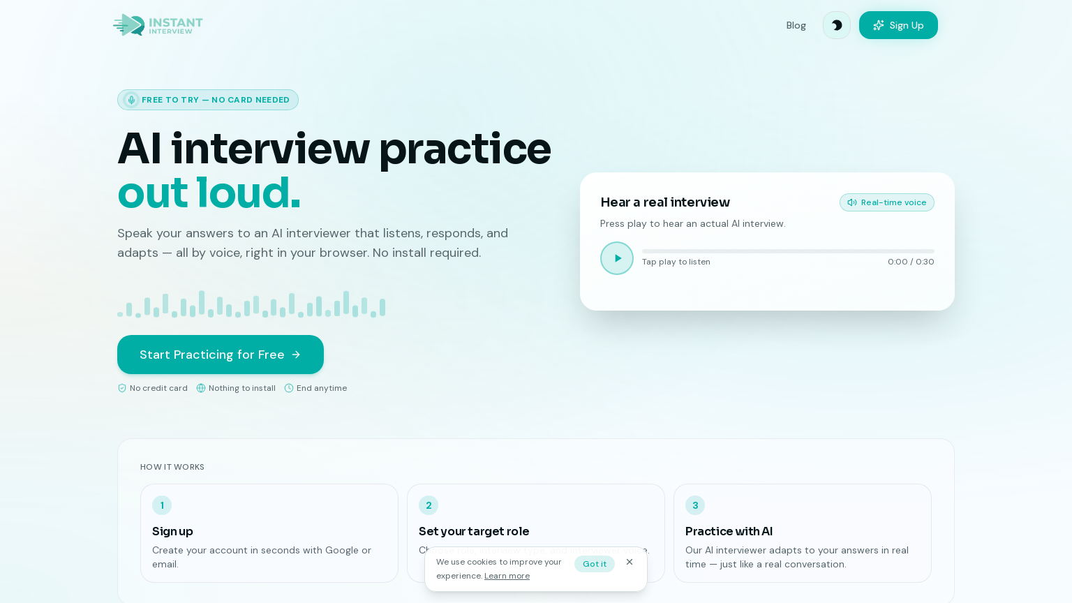 Instant Interview - AI Interview Preparation Tool