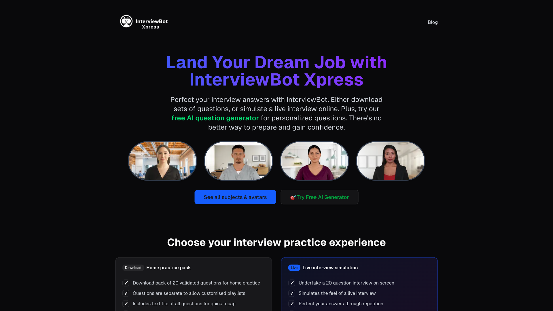 InterviewBot - AI Interview Preparation Tool