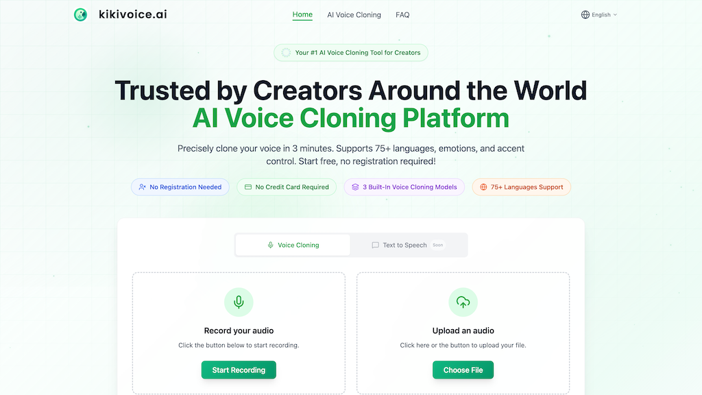 kikivoice.ai - AI Voice Tool