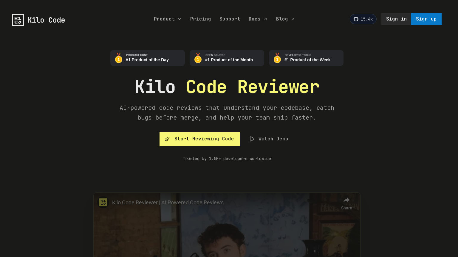 Kilo Code Reviewer - AI Software Testing Tool