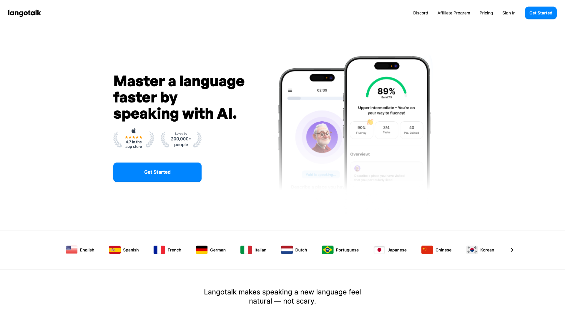 Langotalk - AI Language Learning Tool