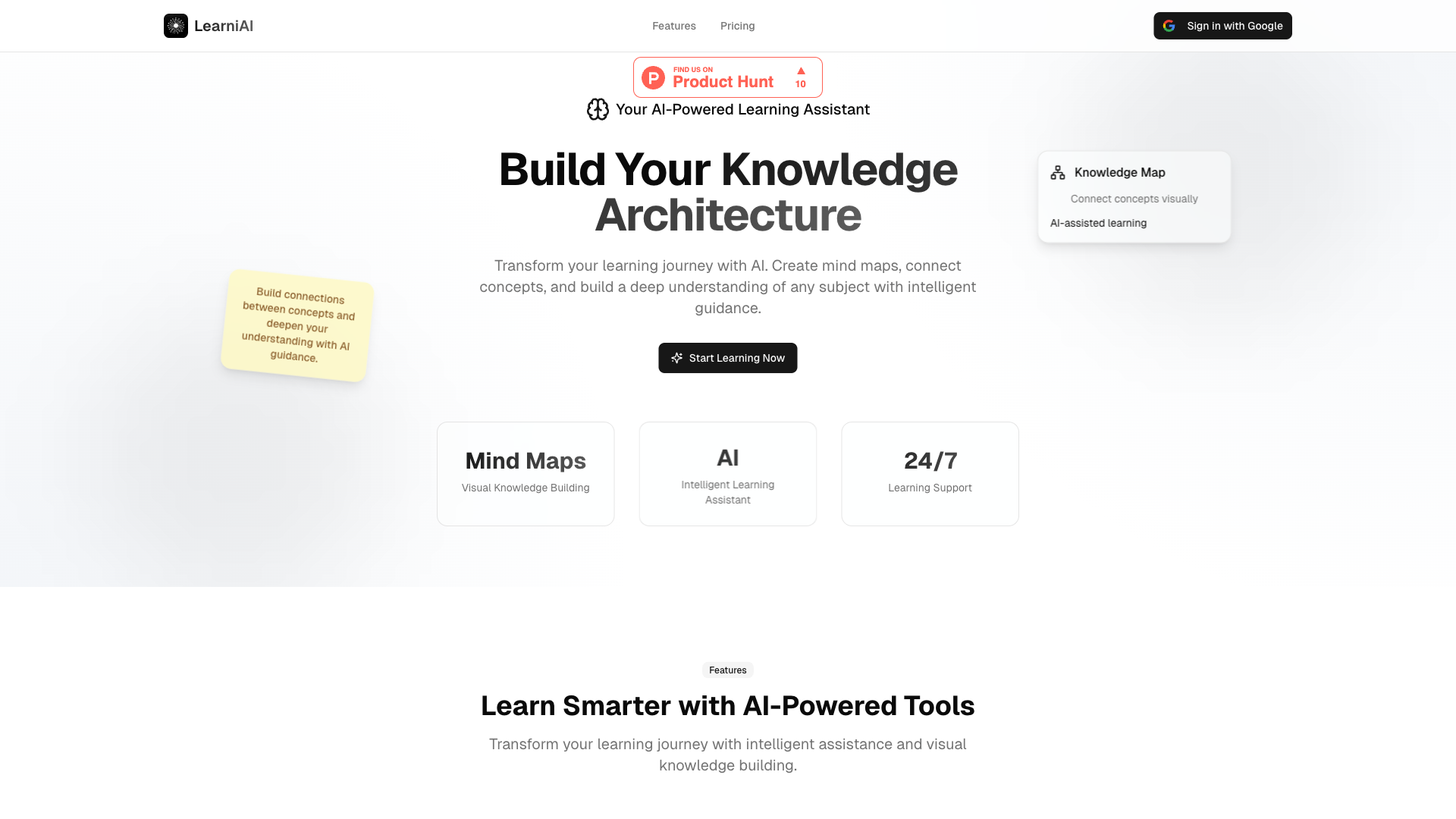 LearniAI - AI Study Assistant Tool