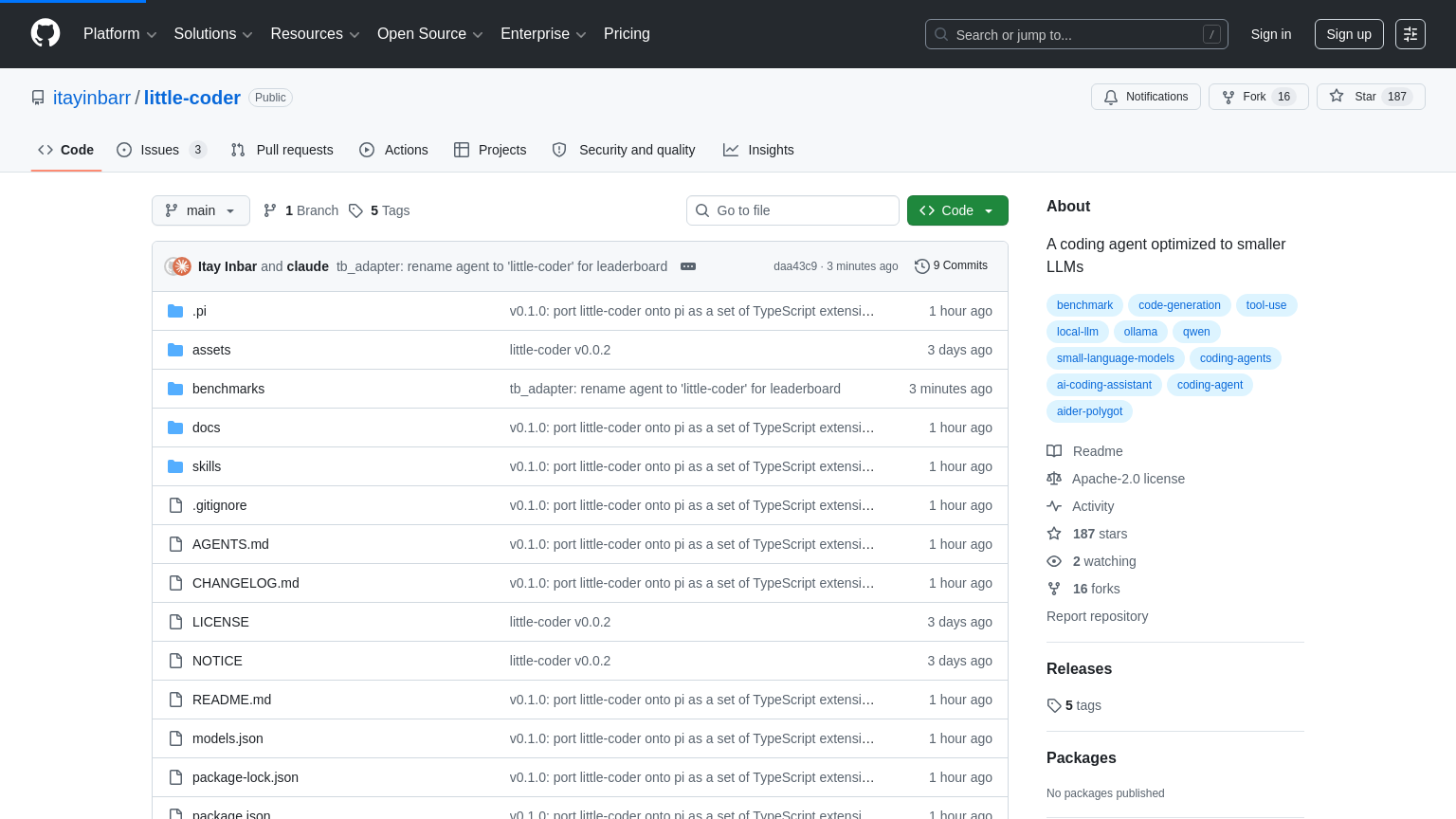Little-Coder - AI Code Assistant Tool