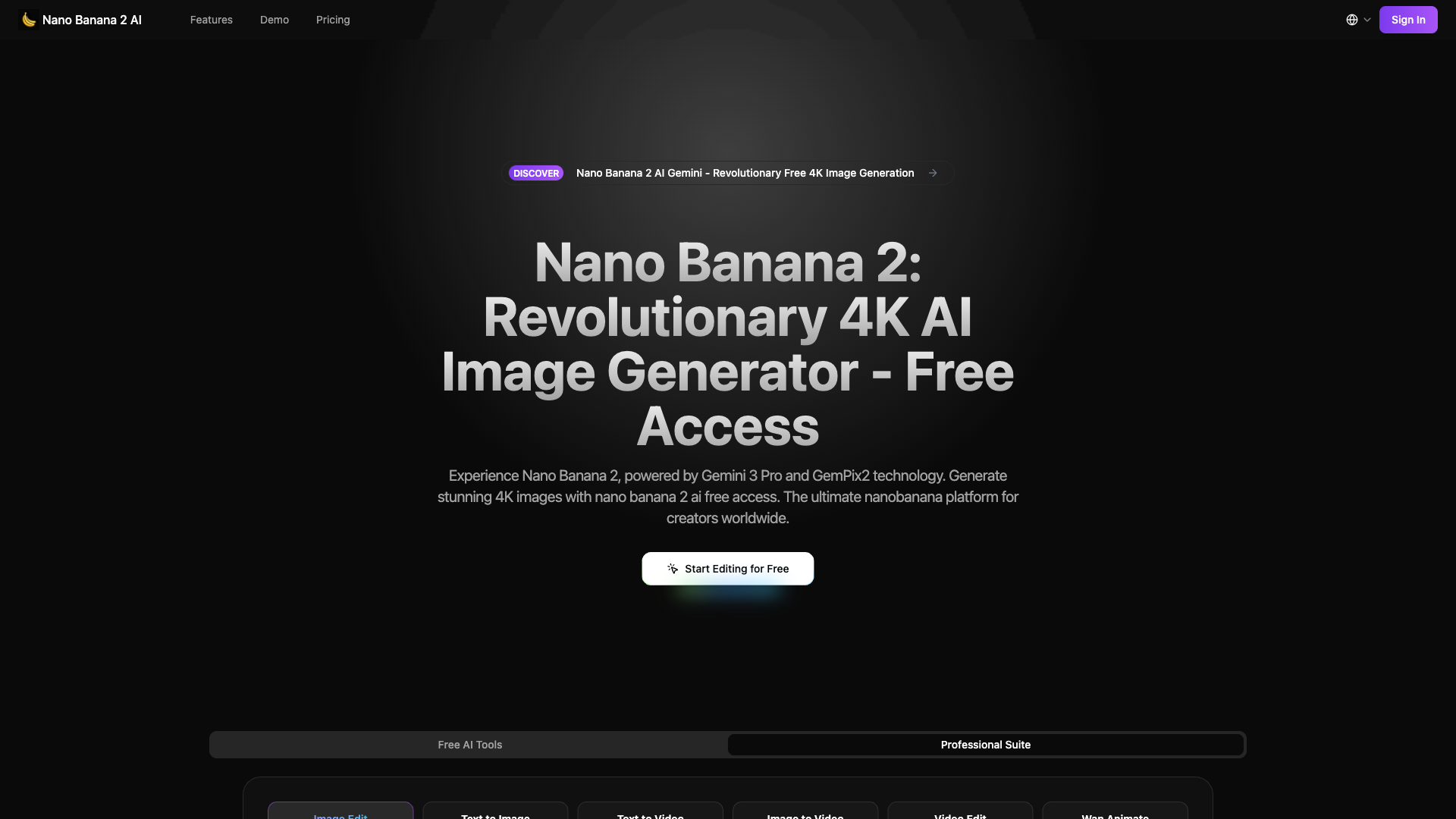 Nano Banana 2.ai.ai - AI Image Editing Tool