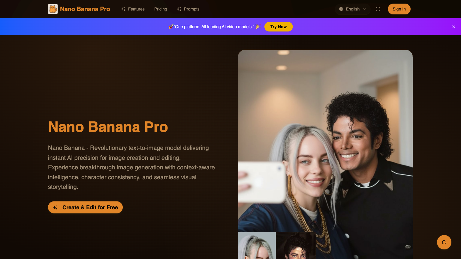 Nano Banana Pro - AI Image Generation Tool