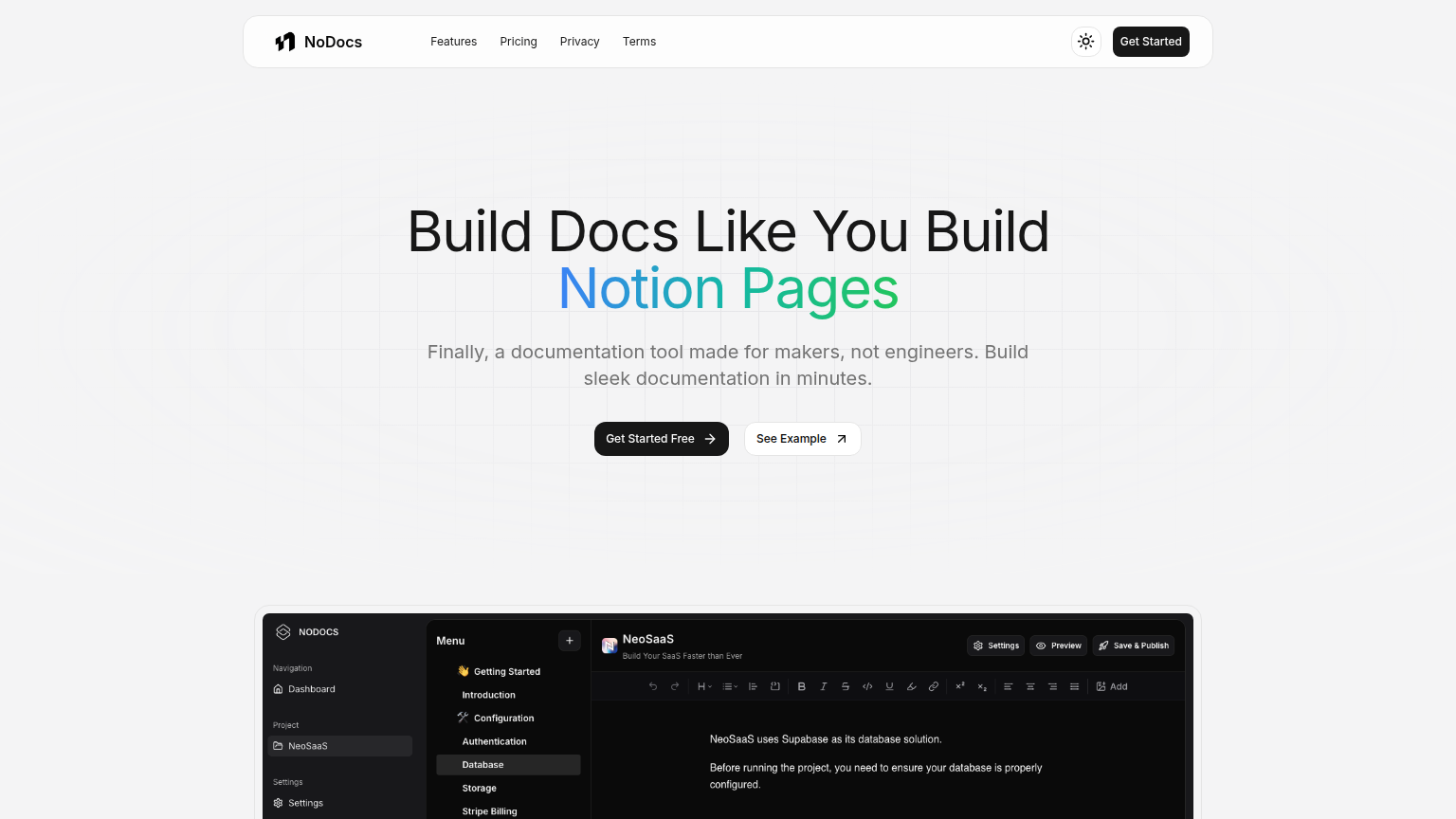 NoDocs - AI Documentation Generation Tool
