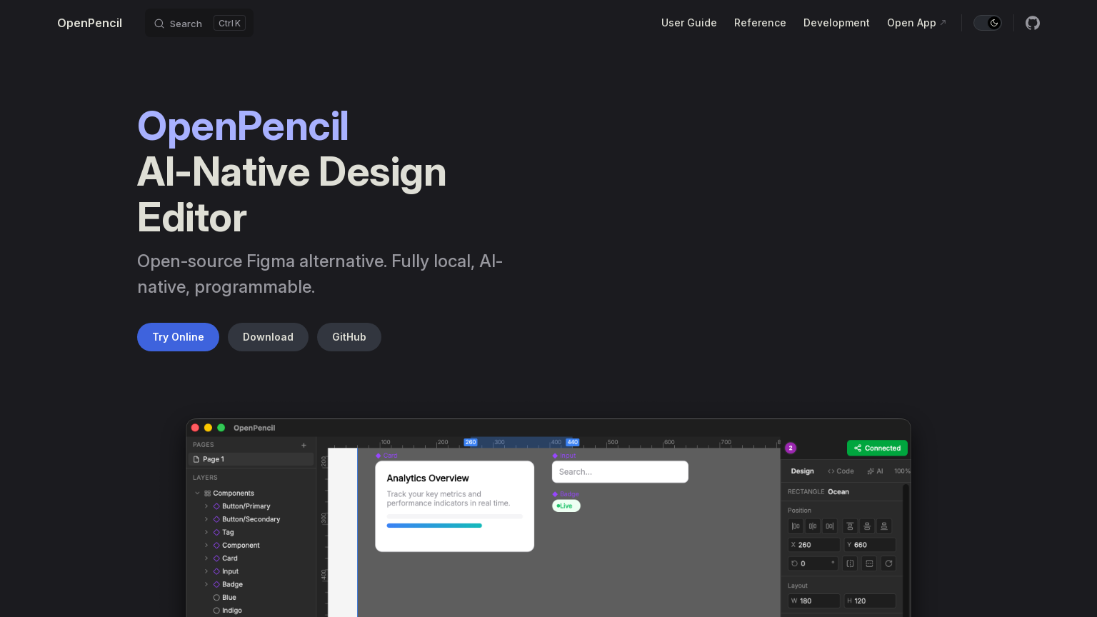 openpencil-dev-ai-design-tool
