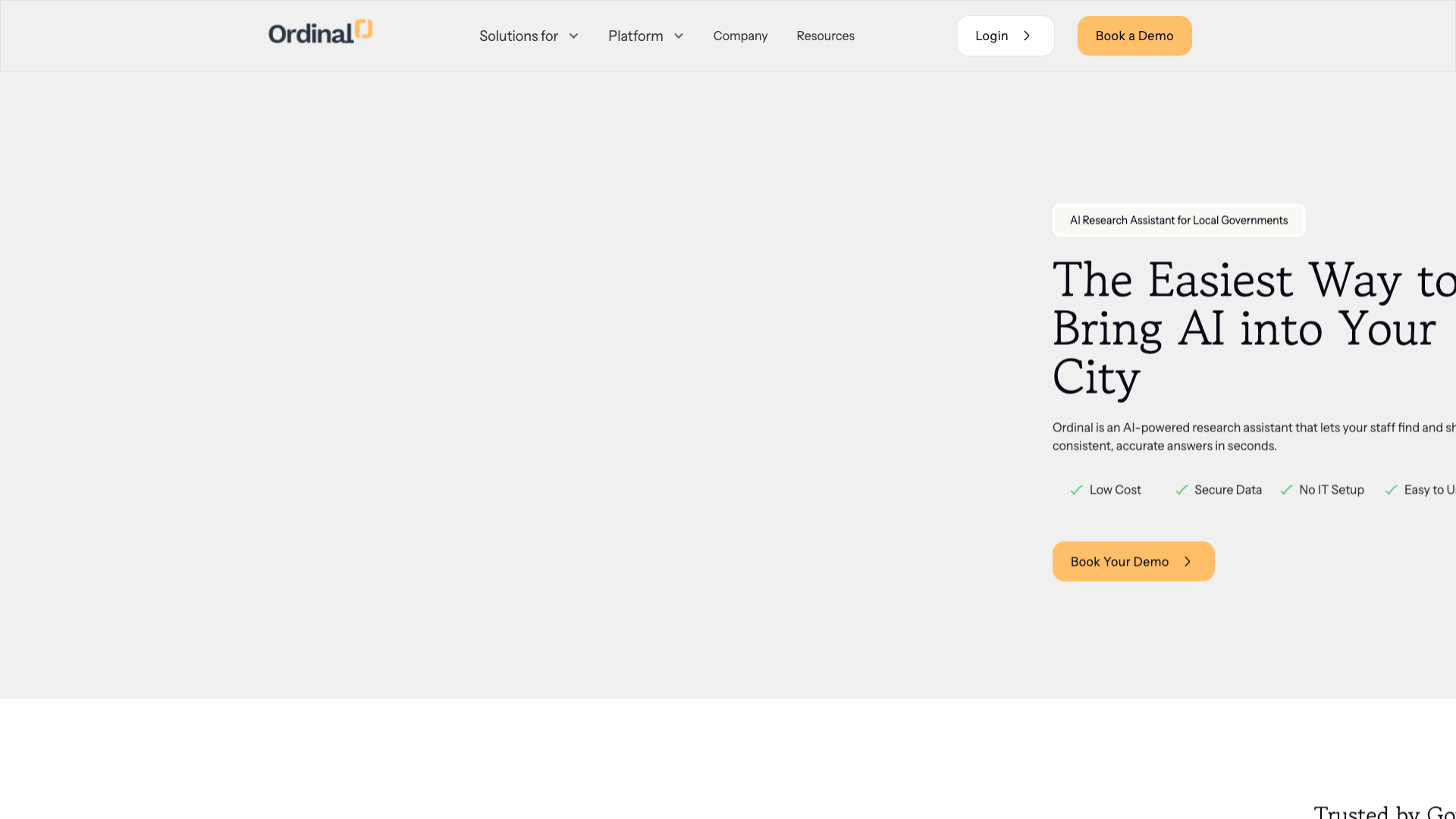 Ordinal - AI Research Tool