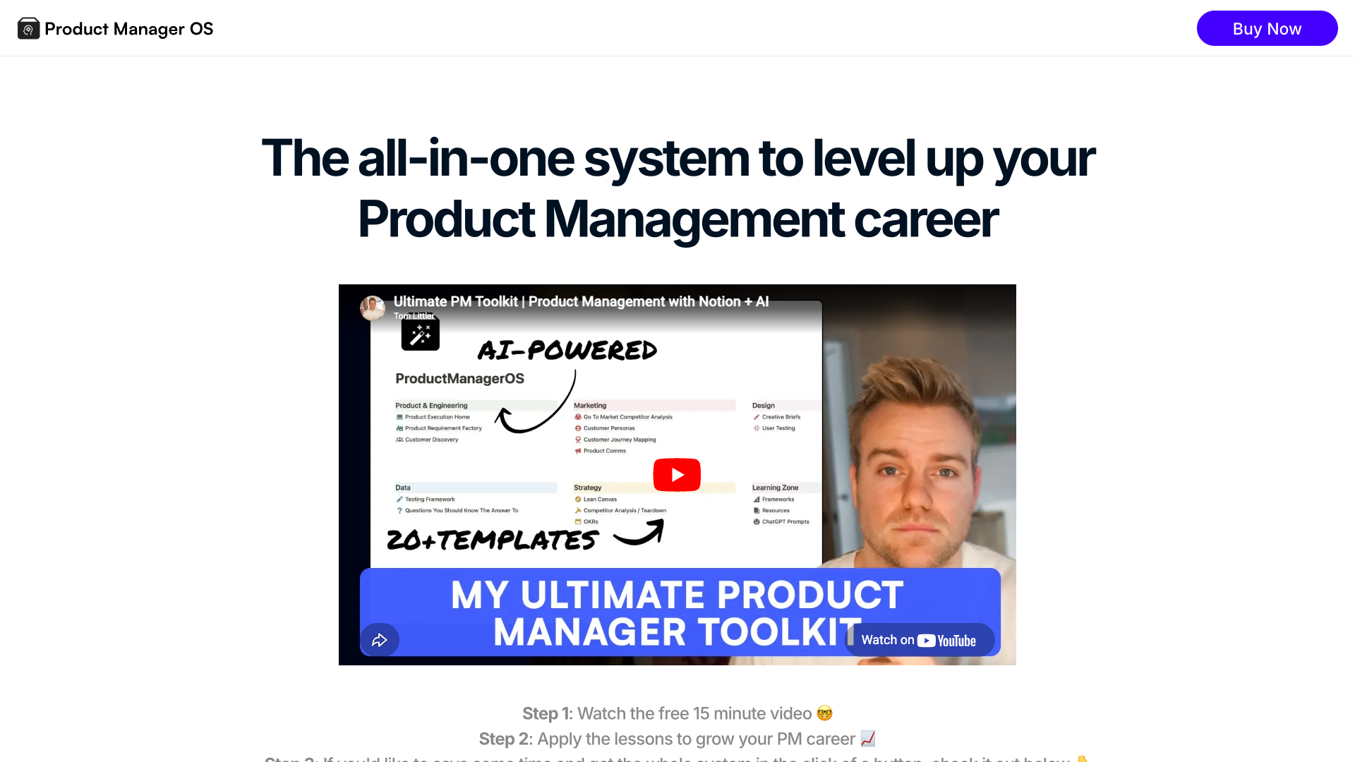 Product Manager OS - AI Assistant Tool
