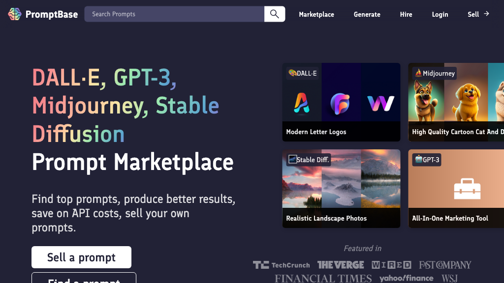 PromptBase - AI Prompt Guides Tool