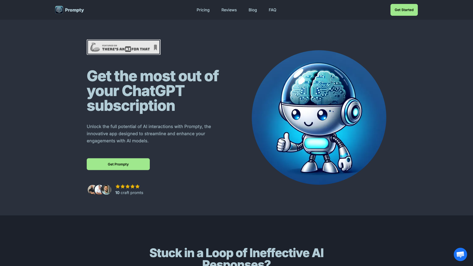 Prompty - AI Prompt Guides Tool