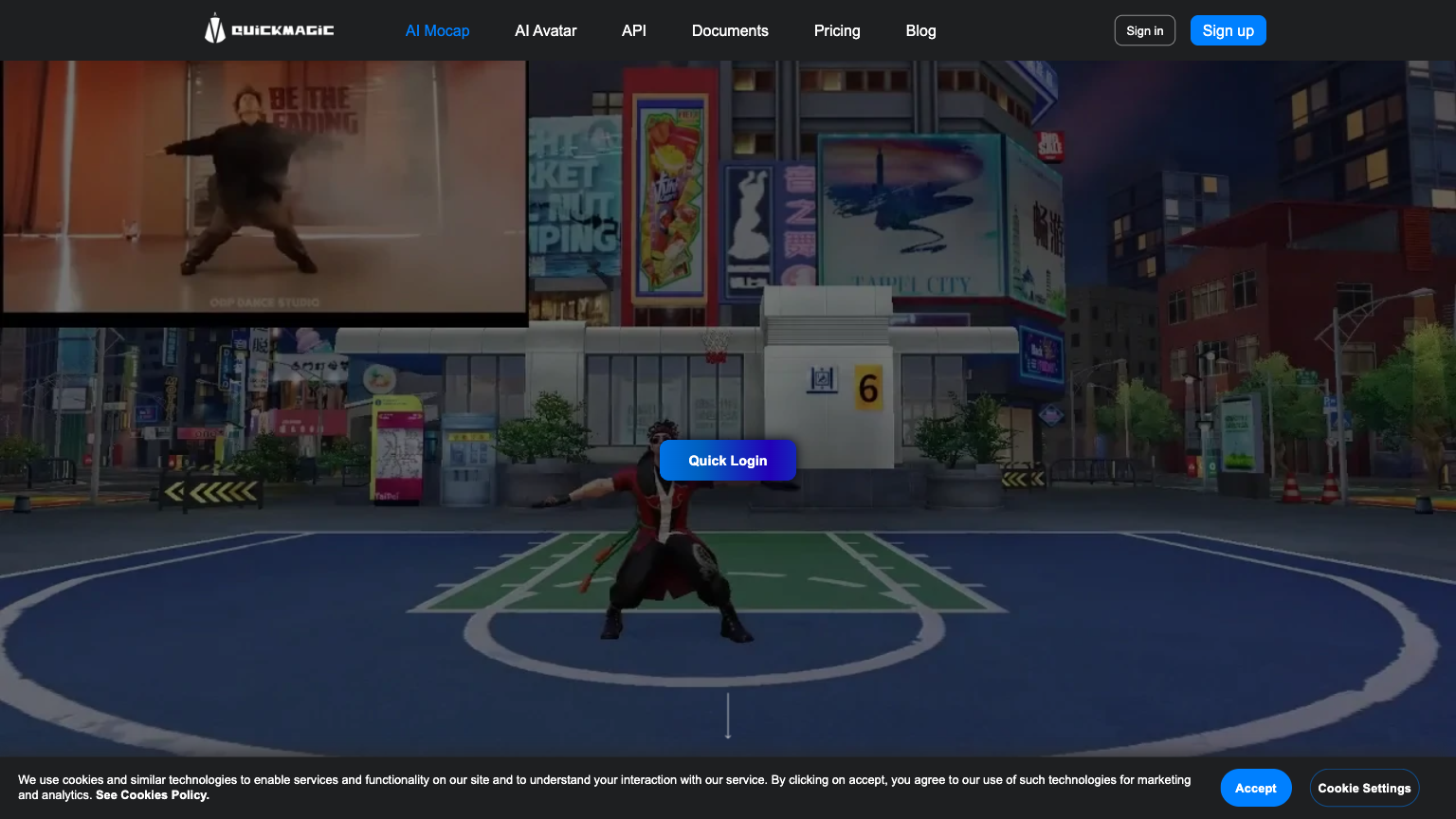 QuickMagic Motion Capture - AI Motion Capture Tool