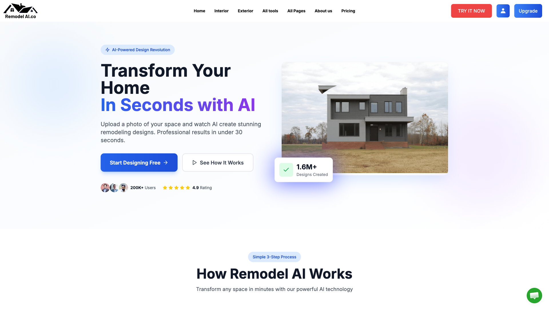 Remodel AI - AI Interior Design Tool