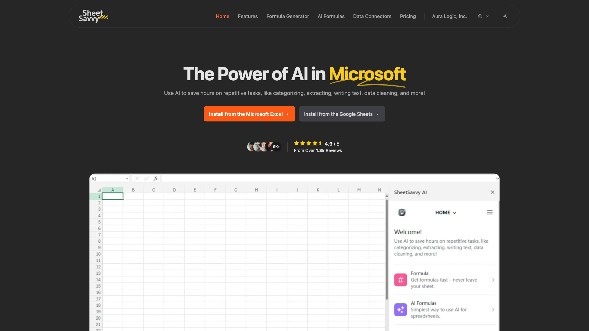 SheetSavvy AI - AI Spreadsheets Tool