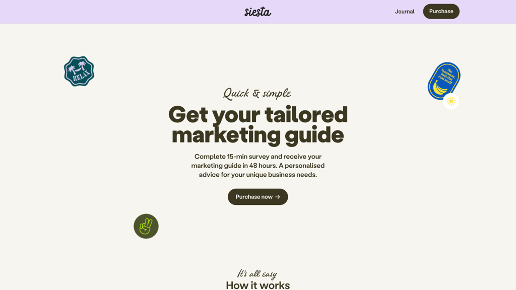 Siesta - AI Marketing Tool