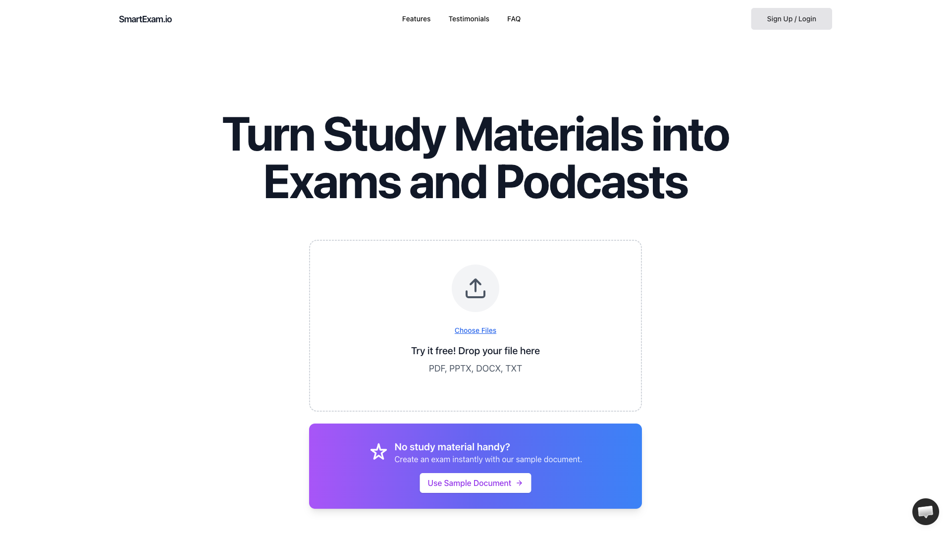 Smartexam - AI Quiz Generator Tool
