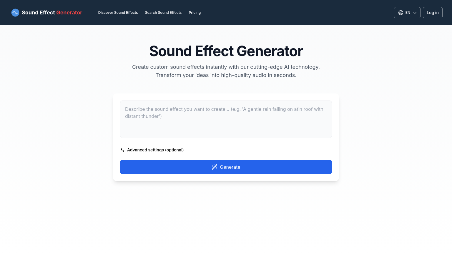 sound effect generator online free