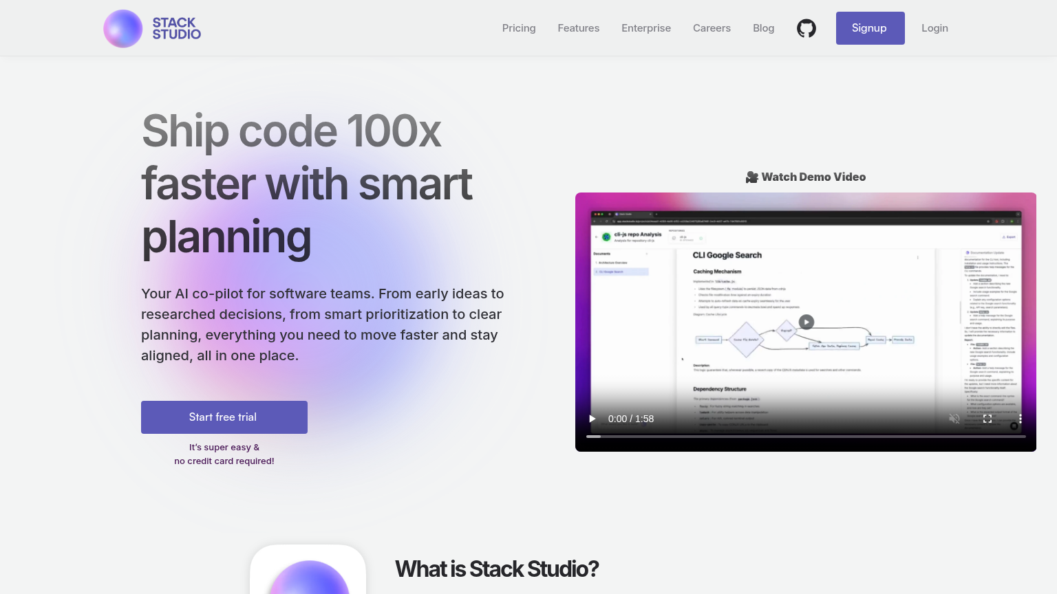 Stack Studio AI - AI Developer Tool