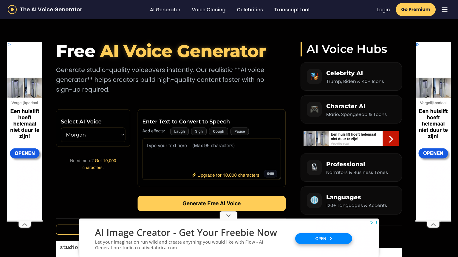The AI Voice Generator - AI Text-To-Speech Tool