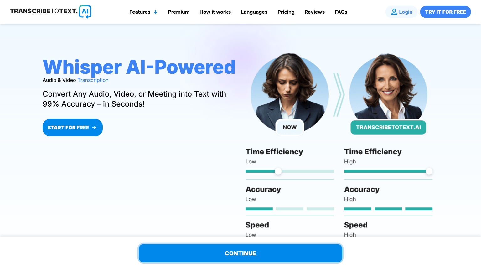 TranscribetoText.AI - AI Transcriber Tool