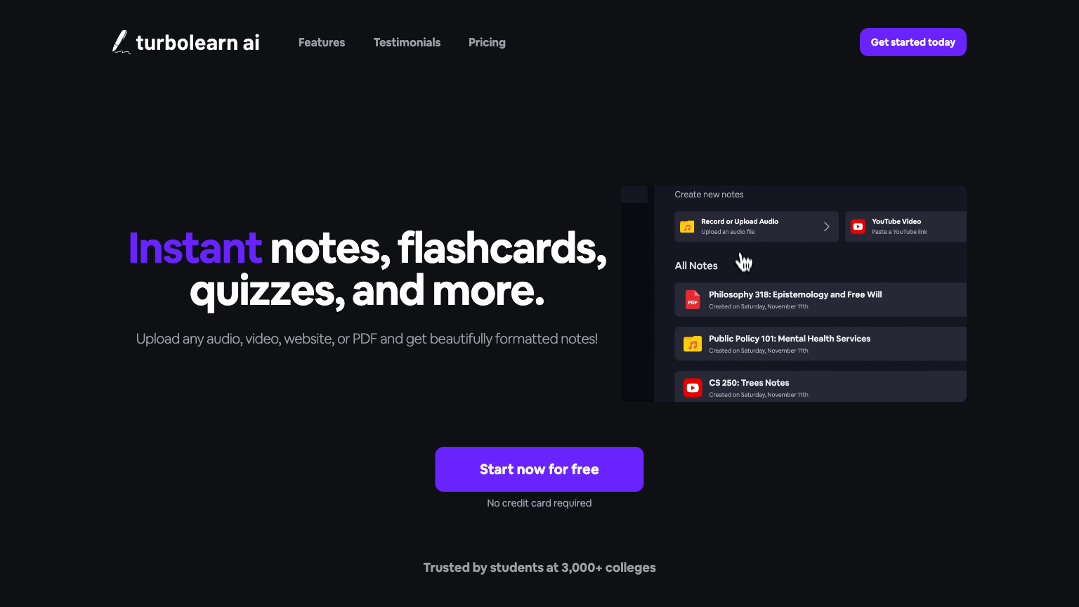 Turbolearn
