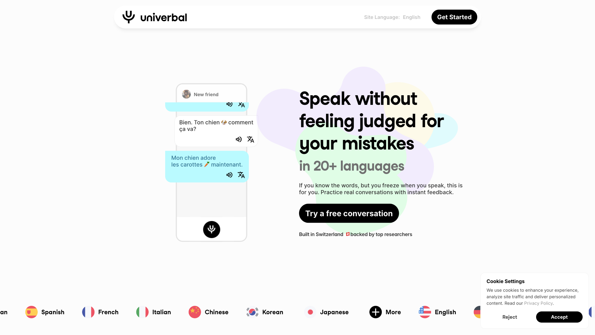 Univerbal (formerly Quazel) - AI Language Learning Tool