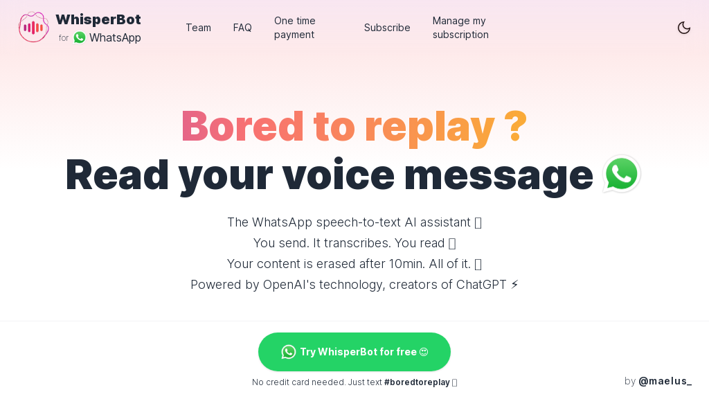 whisperbot