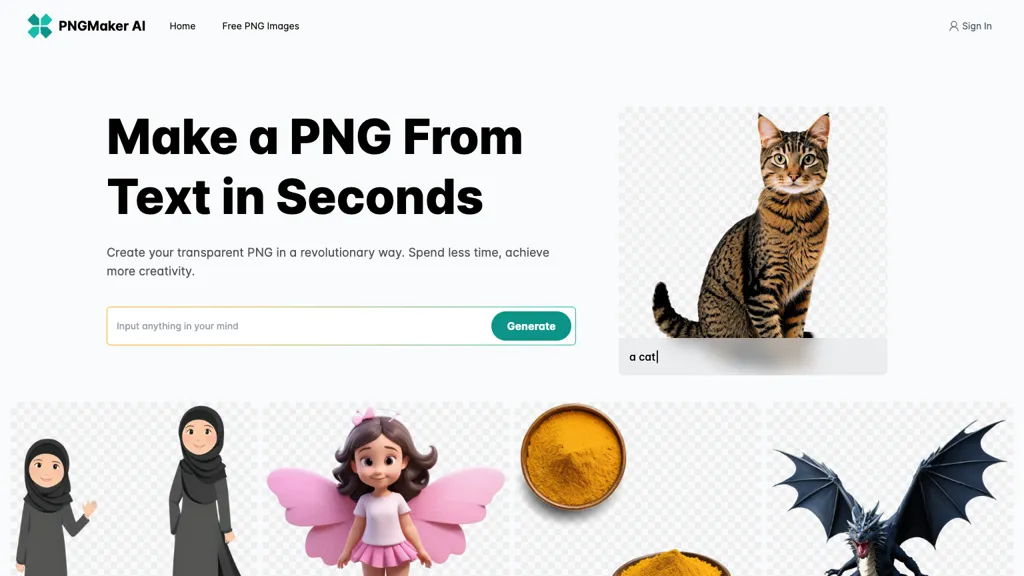 PNGMaker website