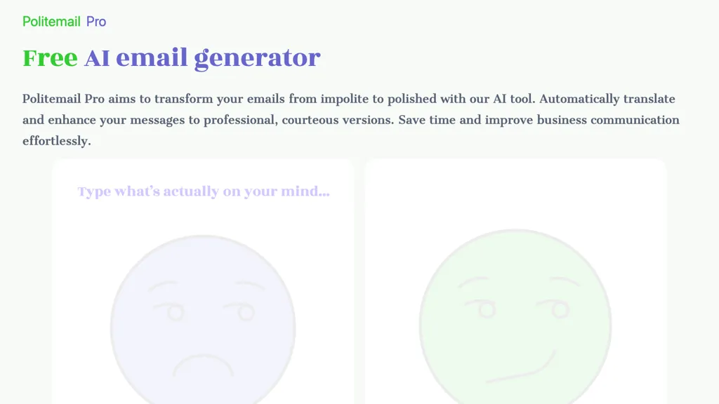 Politemail Pro website