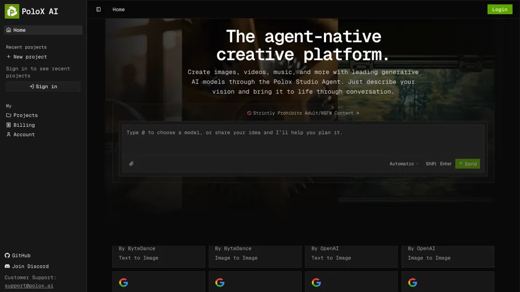 PoloX screenshot
