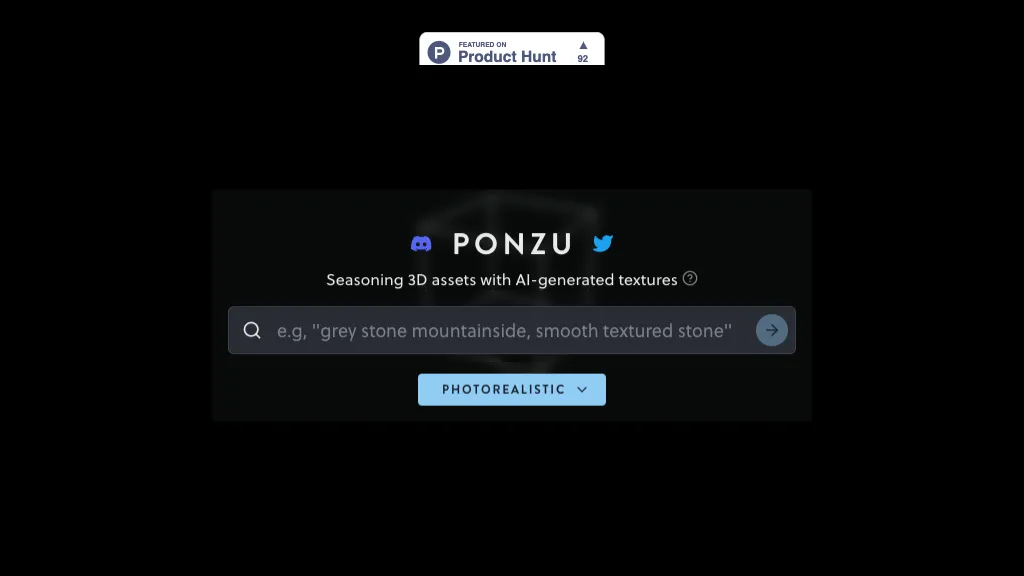 Ponzu website