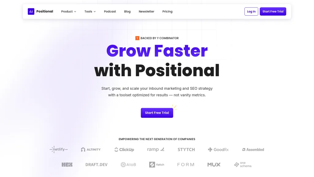 Positional website