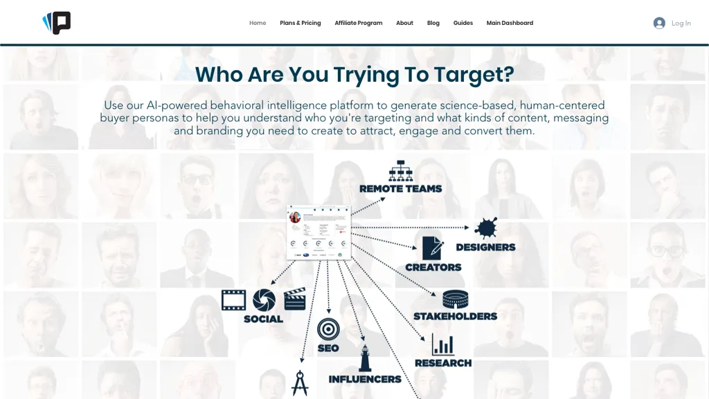 Power personas website