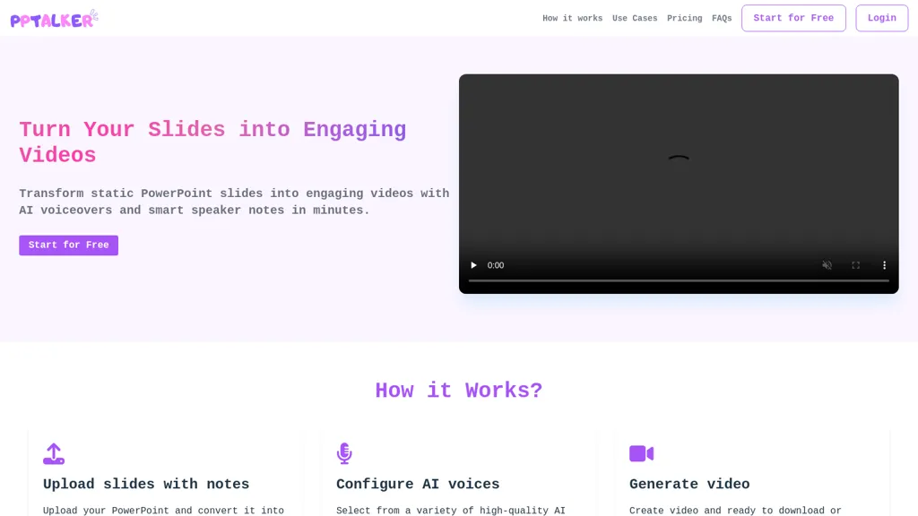 PPTalker website